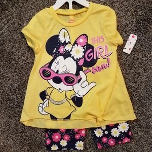 Minnie mouse disney 3T outfit